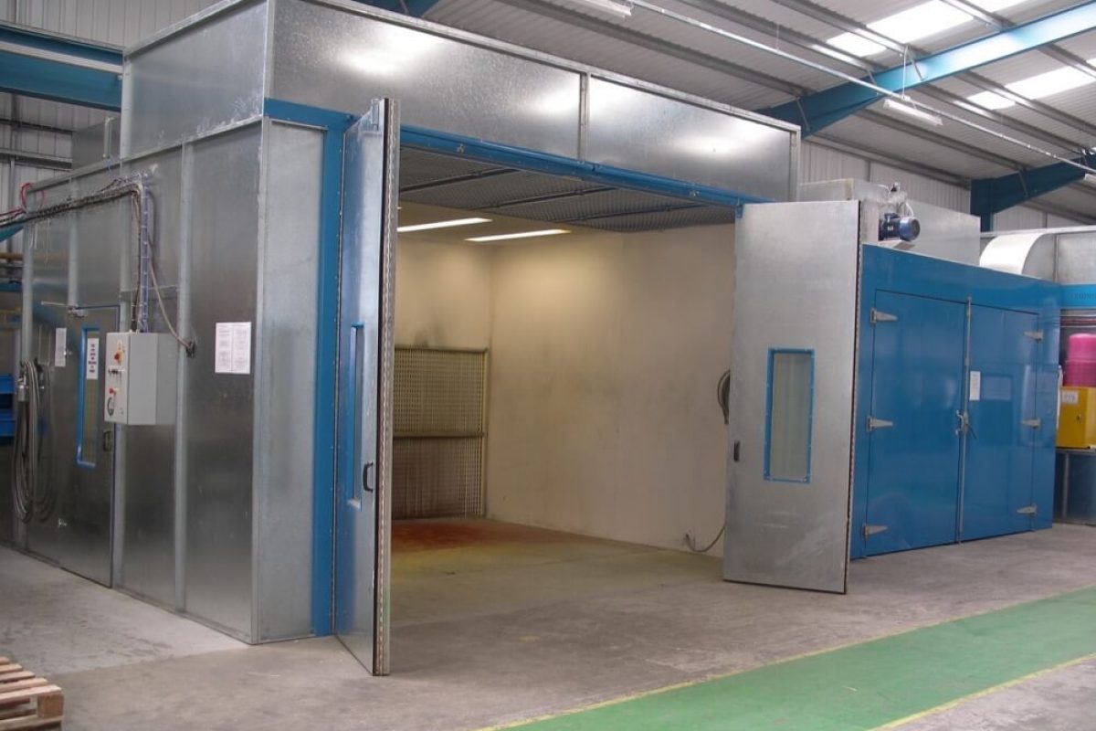 Powder Coating Booth  Pacific Spray Booths